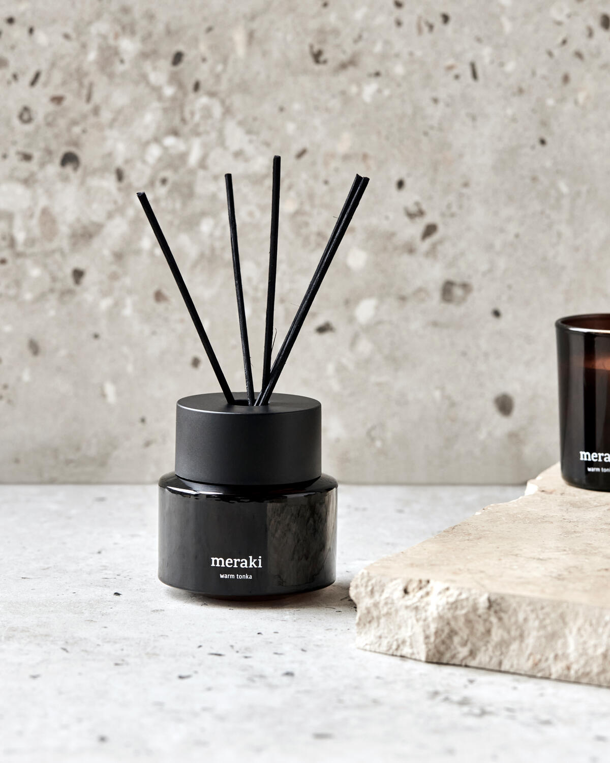 Warm Tonka duftpinde - 100 ml